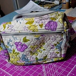 Floral Quilted Women's Bag